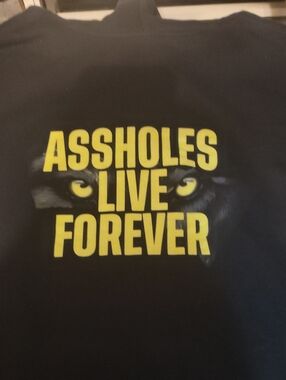 ASSHOLES LIVE FOREVER Hoodie  Apparel -2XL